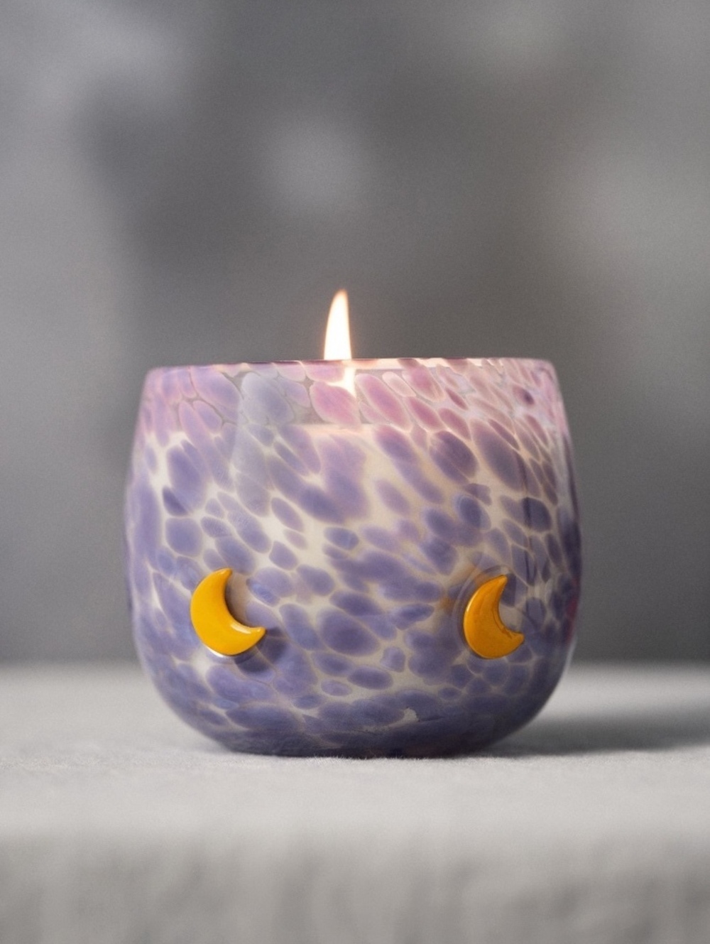 NWT Anthropologie Mystic Icon Candle Moon Roasted Coffee and Hazelnut